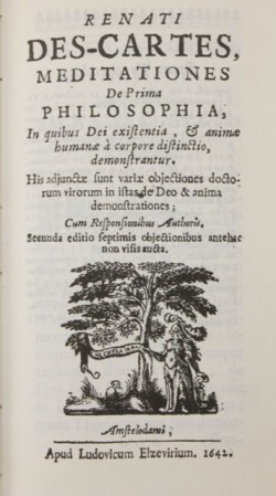 René DESCARTES, Meditationes de prima philosophia (a cura di Eugenio Garin)