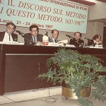  Convegno Descartes: il Discorso sul Metodo e i Saggi di questo Metodo – 21-24 ottobre 1987 (Lecce)